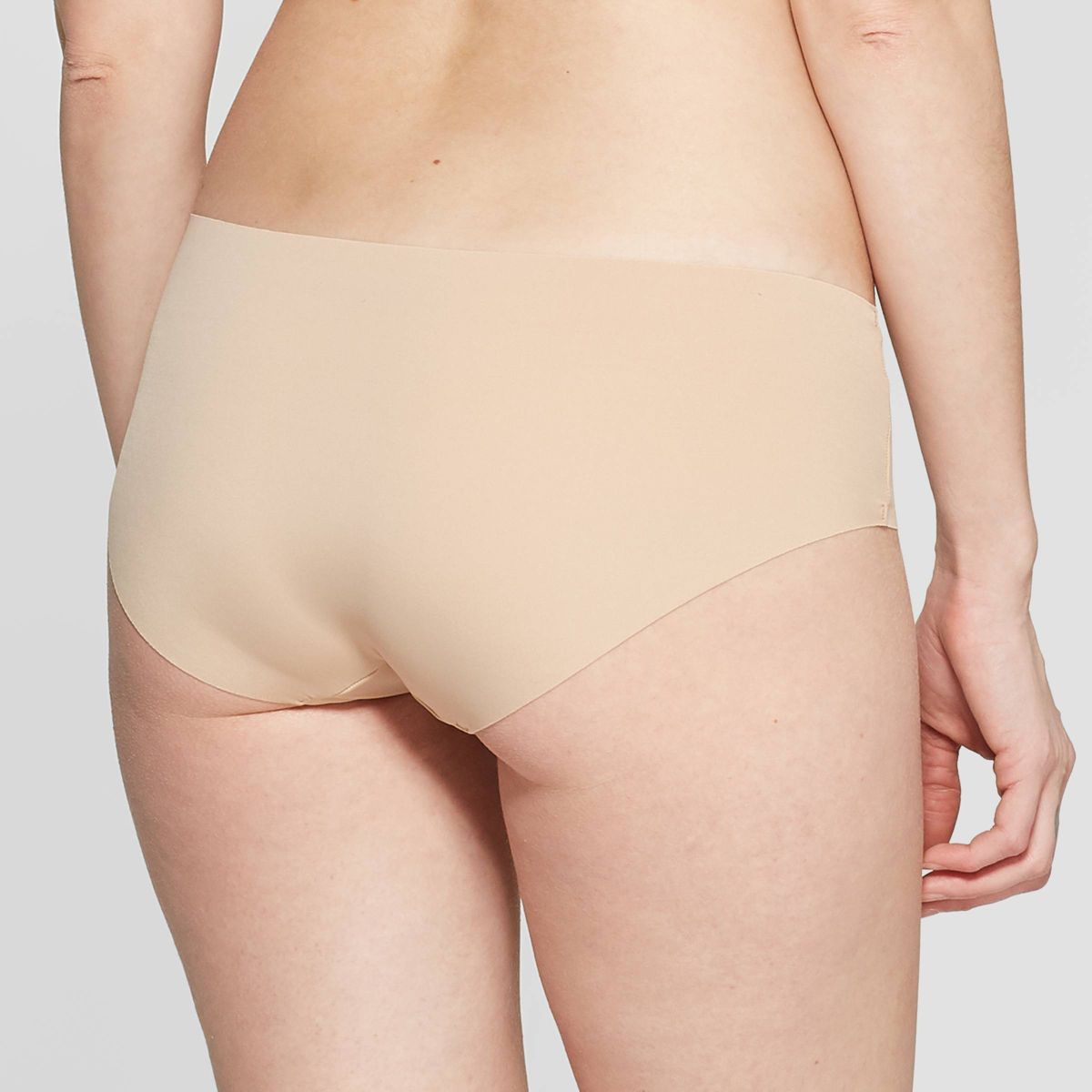 Women's Laser Cut Hipster Underwear - Auden™ Pearl Tan M | Target