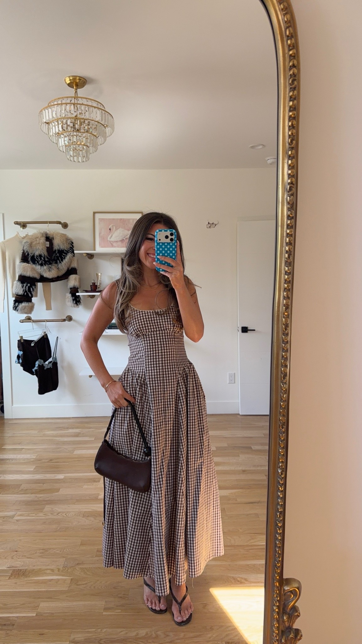 brown and white gingham maxi with a scoop neckline, fitted bodice, and full skirt wedding guest dress for fall and winter 🍂

electric picks: emerson20 

I'm 5'4 and sized down to xs/0

Fall wedding guest dresses, wedding guest dresses, cocktail dresses, semi-formal dresses, black tie wedding guest dresses, destination wedding guest dresses, garden party dresses, wedding guest outfit ideas