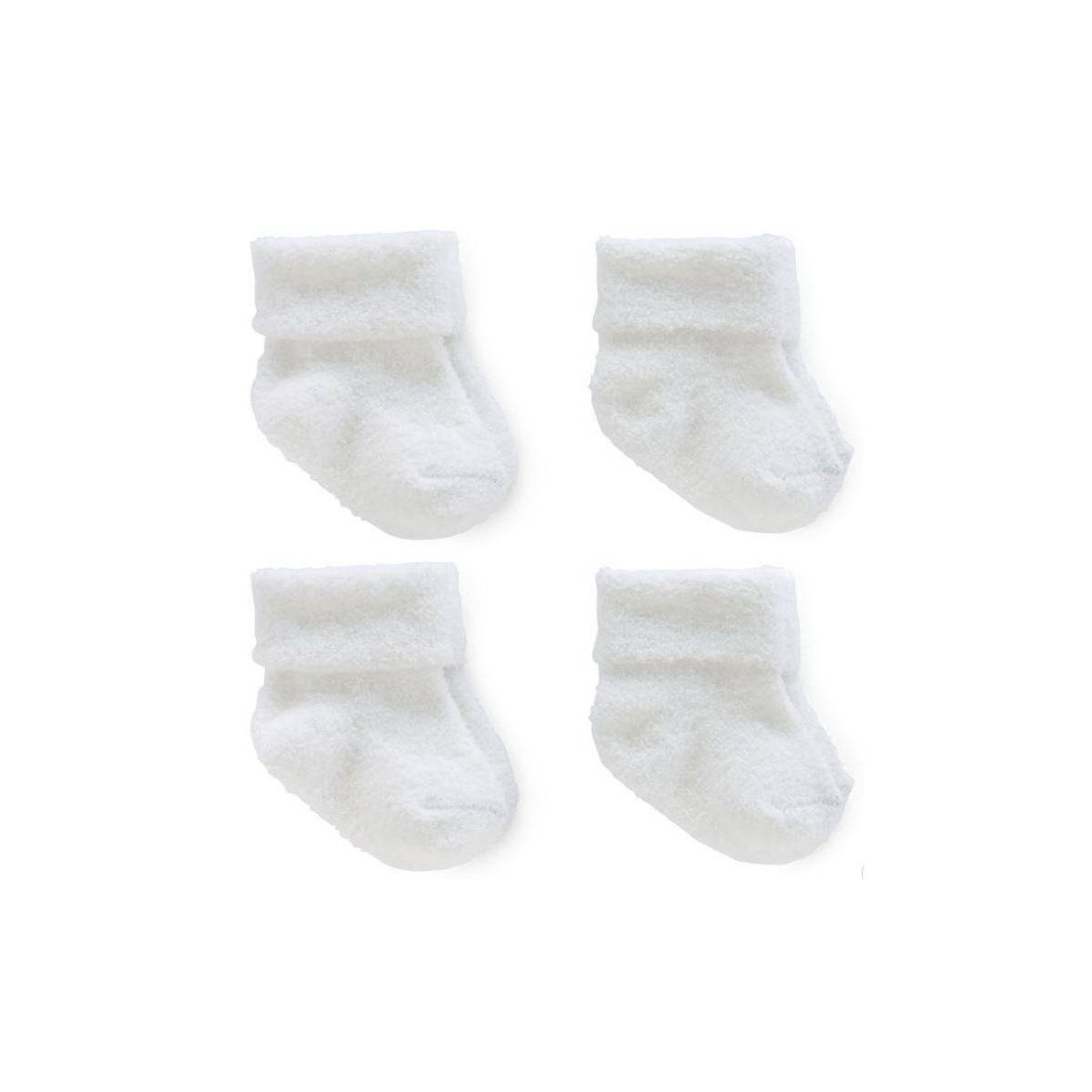 Carter's Just One You® Baby 4pk Chenille Socks - White | Target