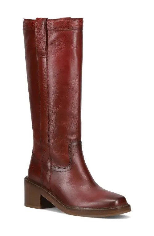 Frye Kate Block Heel Boot in Merlot at Nordstrom, Size 9.5 Regular Calf | Nordstrom