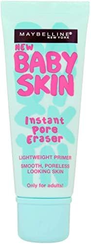 Maybelline Baby Skin Instant Pore Eraser Primer, Clear, 0.67 Ounce | Amazon (US)