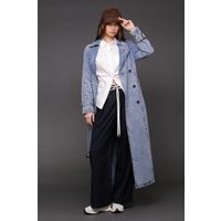 Denim Maxi Trench Coat | Avec Les Filles