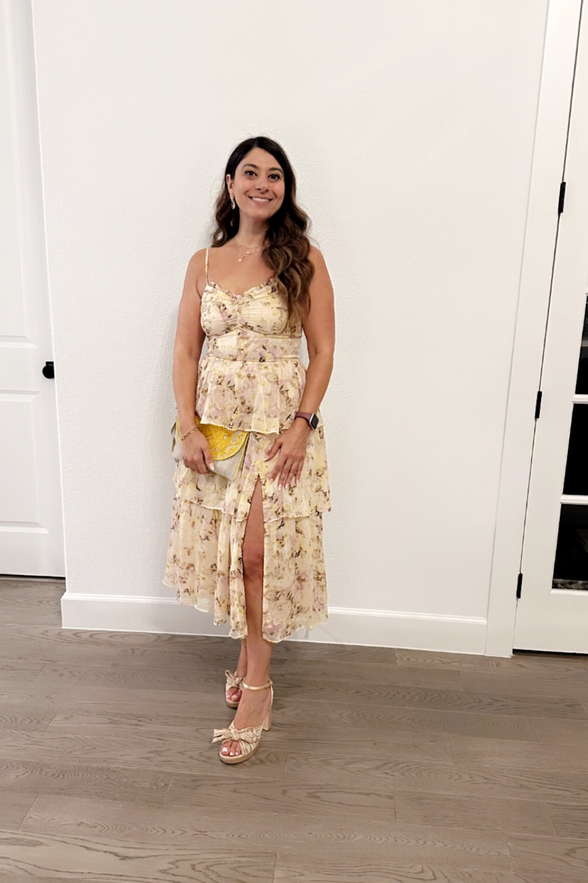 This dress is like a fairytale. Very flattering, feminine and soft
Platforms are back and those are in it to win! 

#LTKwedding #LTKshoecrush #LTKcurves