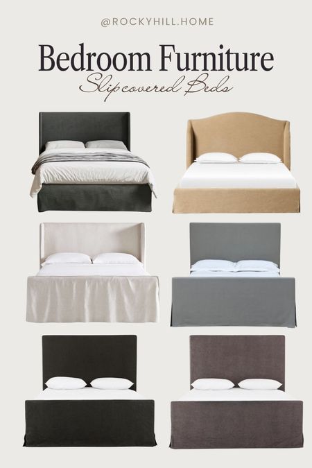 Bedroom Furniture Roundup: Slipcovered beds in all price points. Camel bed, wingback headboard, sophisticated bedroom, luxurious bed

#LTKhome #LTKstyletip