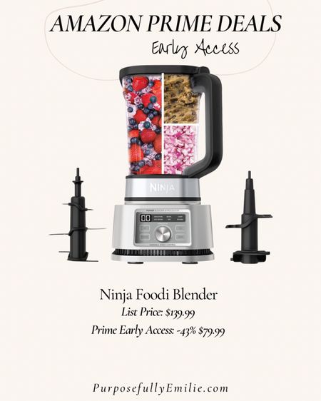 Ninja Blenders up to 40% off! #amazon #dealdays #ninja #amazonprime #amazon 

#LTKhome #LTKsalealert