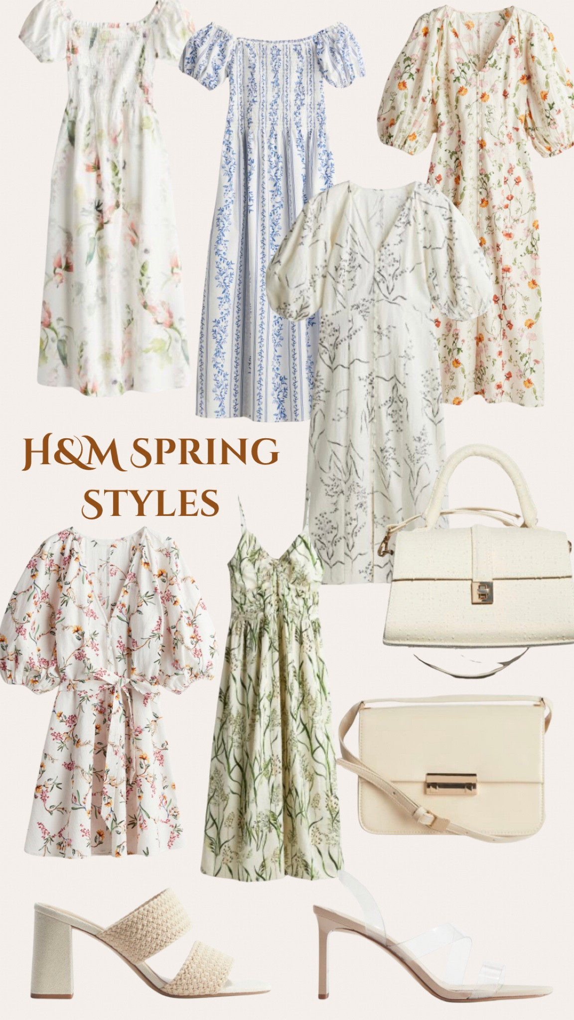 H&M Spring outfits and dresses 

#LTKitbag #LTKSeasonal #LTKfindsunder50