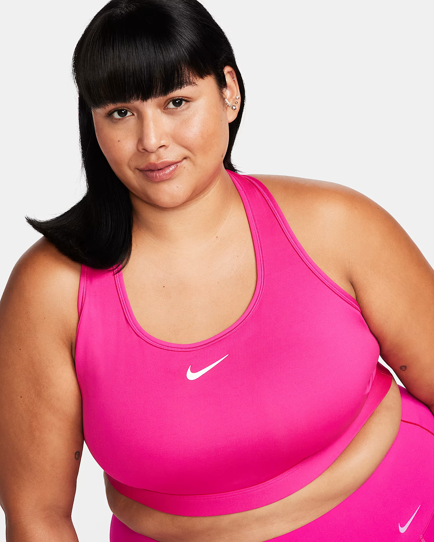 Nike Swoosh Medium Support Women's Padded Sports Bra (Plus Size). Nike.com | Nike (US)