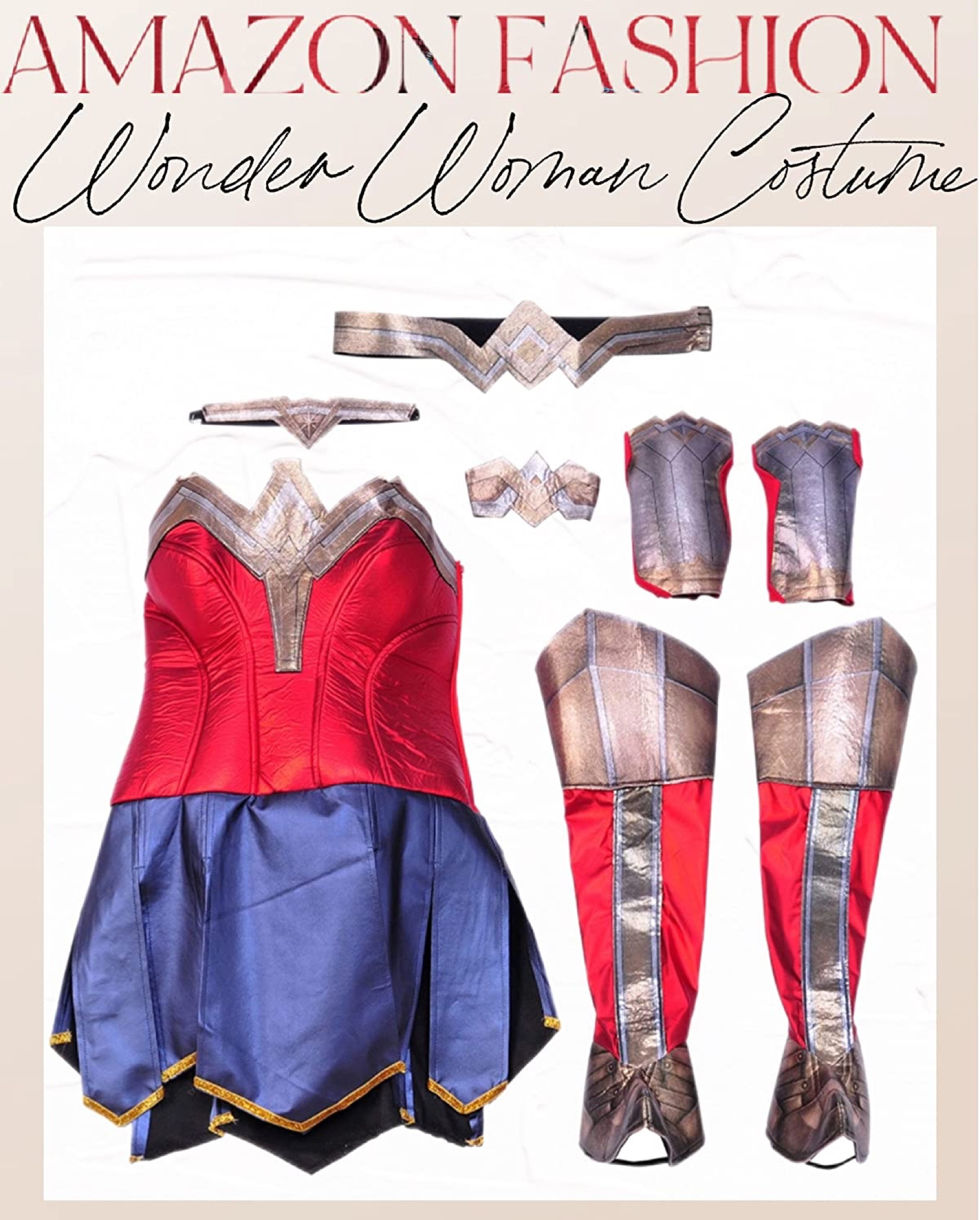 Amazon Wonder Woman costume idea for her! Easy Halloween costume set. #Founditonamazon // amazon Halloween costume // amazon costume for her // amazon Wonder Woman // easy Wonder Woman costume

#LTKSeasonal #LTKstyletip #LTKHalloween