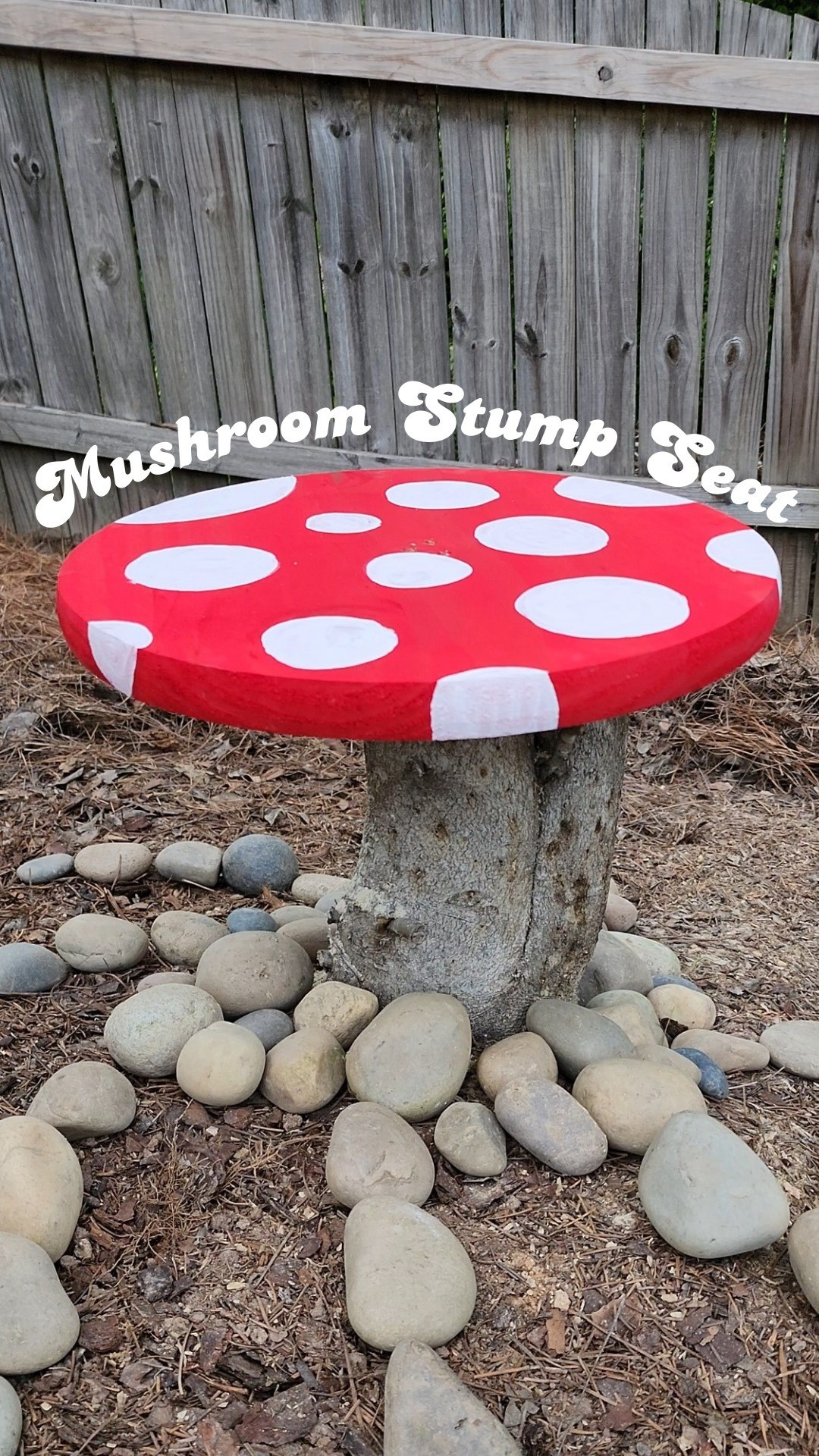 Supplies used for the whimsical mushroom stump seat

#LTKU #LTKKids #LTKHome