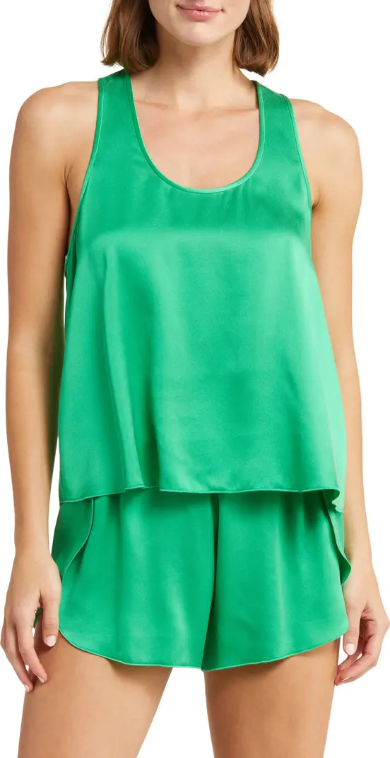 Lunya Racerback Washable Silk Short Pajamas | Nordstrom | Nordstrom