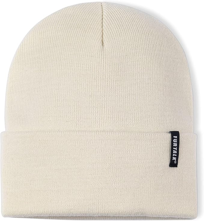 FURTALK Womens Knit Beanie Hat Acrylic Winter Hats for Women Men Soft Warm Unisex Cuffed Beanie... | Amazon (US)