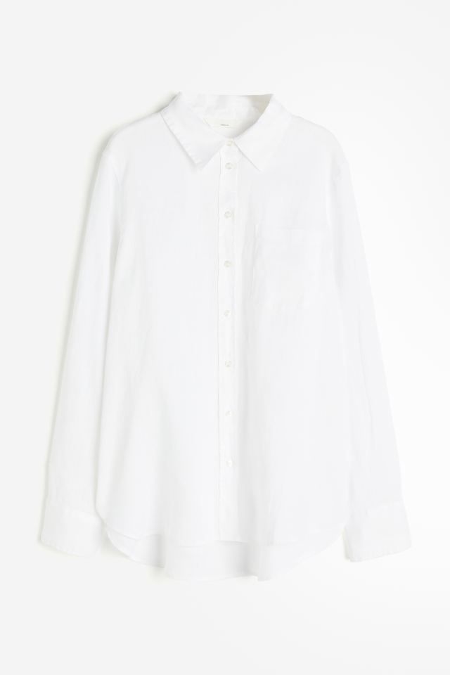 Linen shirt | H&M (UK, MY, IN, SG, PH, TW, HK)