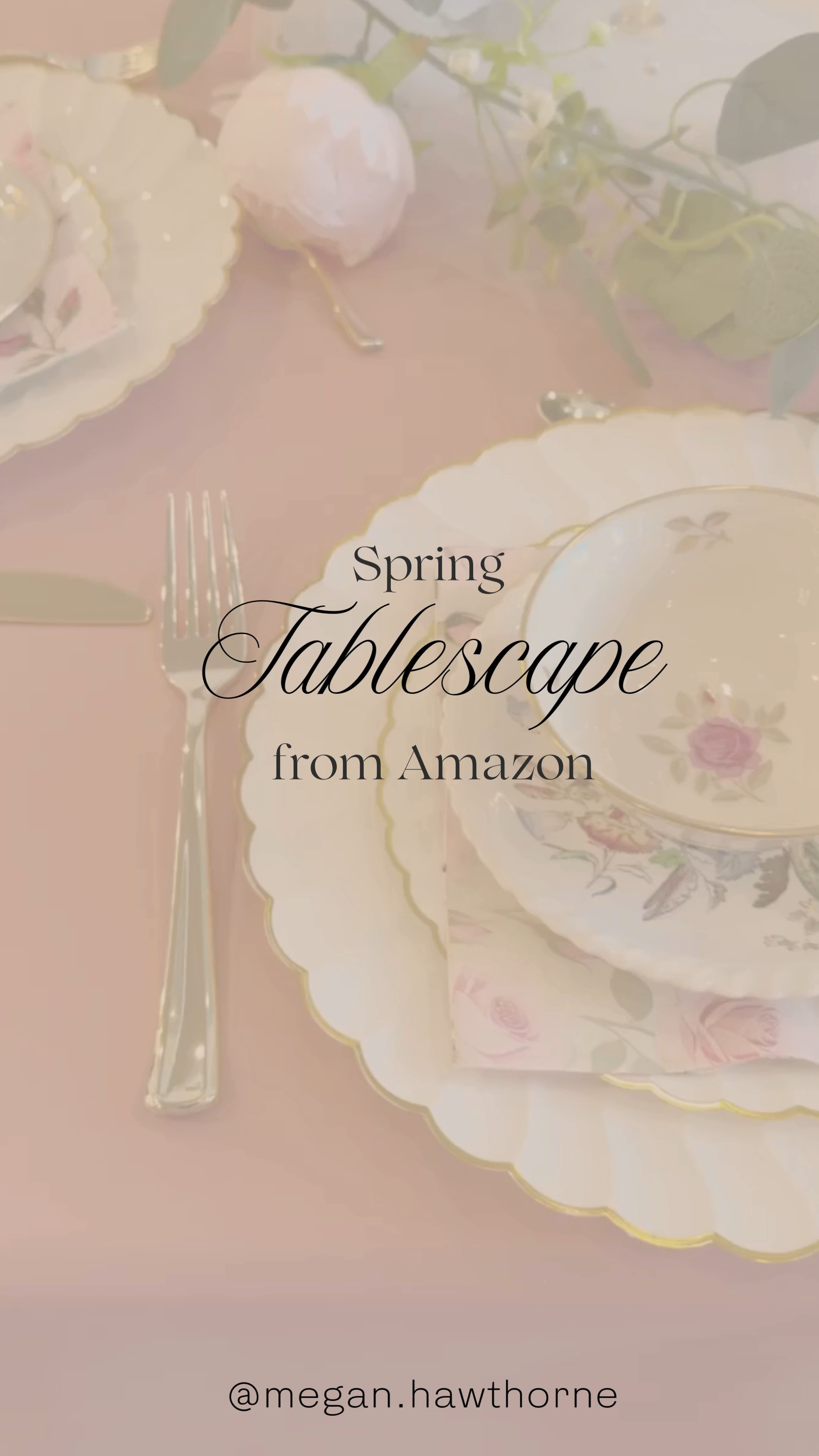 Spring tablescape finds from Amazon! Perfect if you're hosting an easter brunch, mothers day, and/or a baby or bridal shower!  

 #LTKmomlife #LTKHome #LTKBaby
