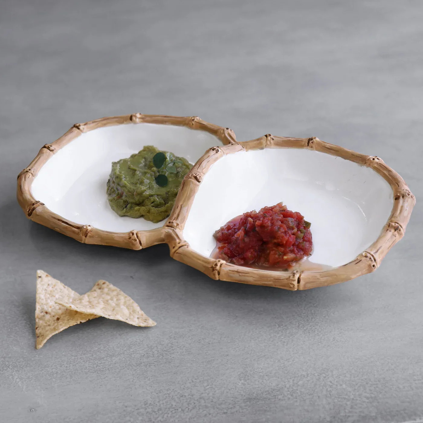 Beatriz Ball Vida Bamboo Melamine Double Dip | Sabavi Home