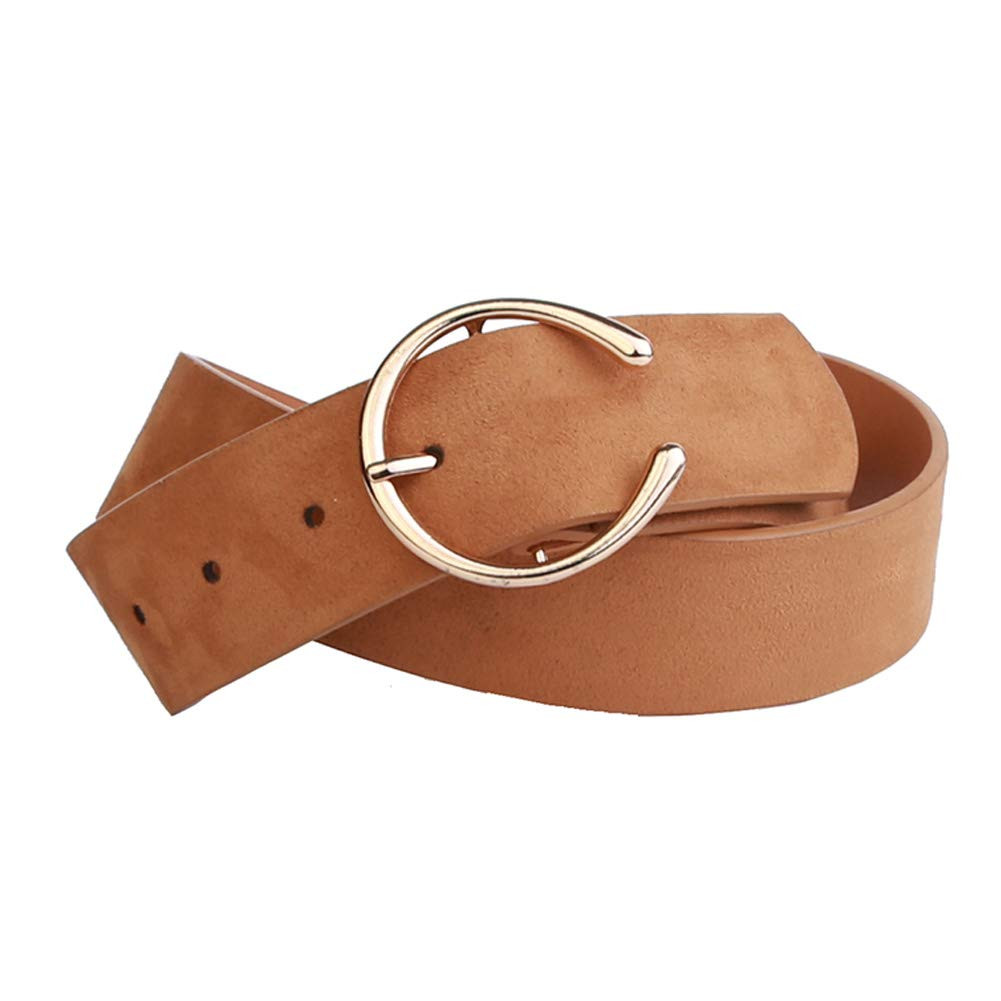 Earnda Women's Leather Jeans Belt Fashion | Amazon (US)
