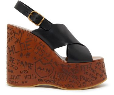 Maxime wedge sandals - CHLOE | 24S US