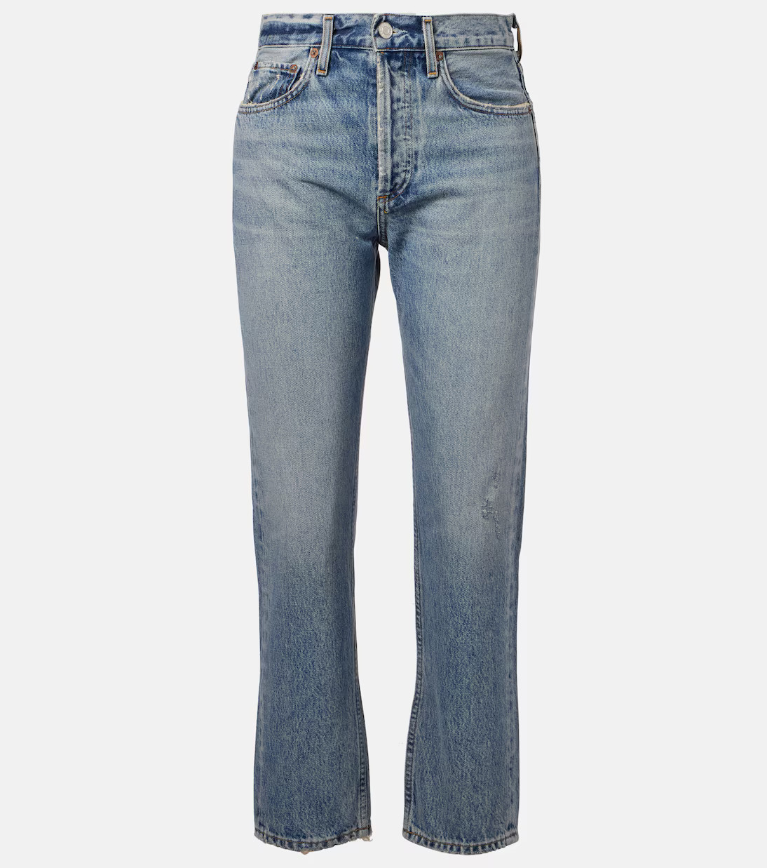 Parker mid-rise straight jeans | Mytheresa (UK)