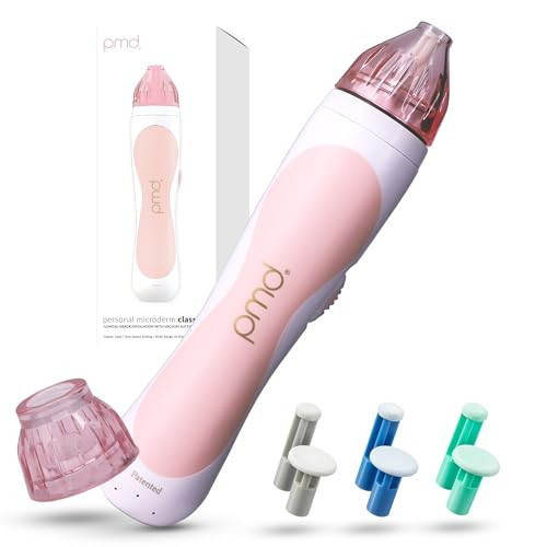 PMD Personal Microderm Classic for At-Home Use, Facial Exfoliator Tool, Microdermabrasion Machine Kit for Face and Body Skincare, Blush | Amazon (US)