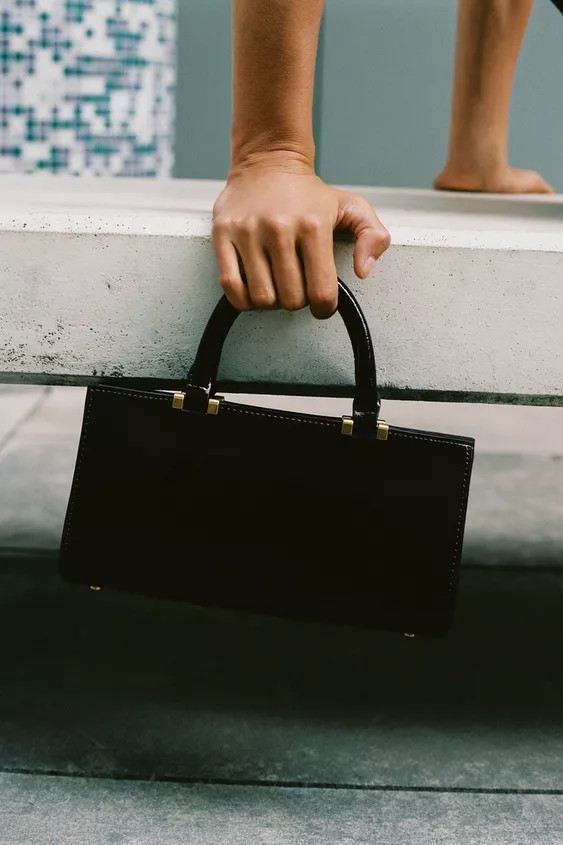 TEXTURED TOTE BAG | Zara US