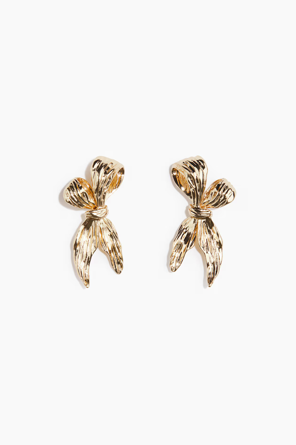 Bow-shaped earrings | H&M (UK, MY, IN, SG, PH, TW, HK)