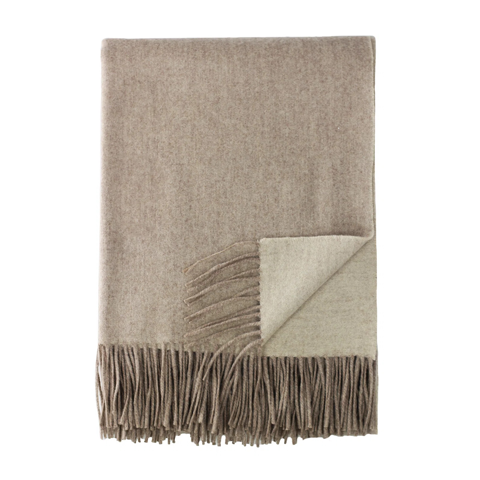 Merino Wool Reversible Throw | Wayfair North America