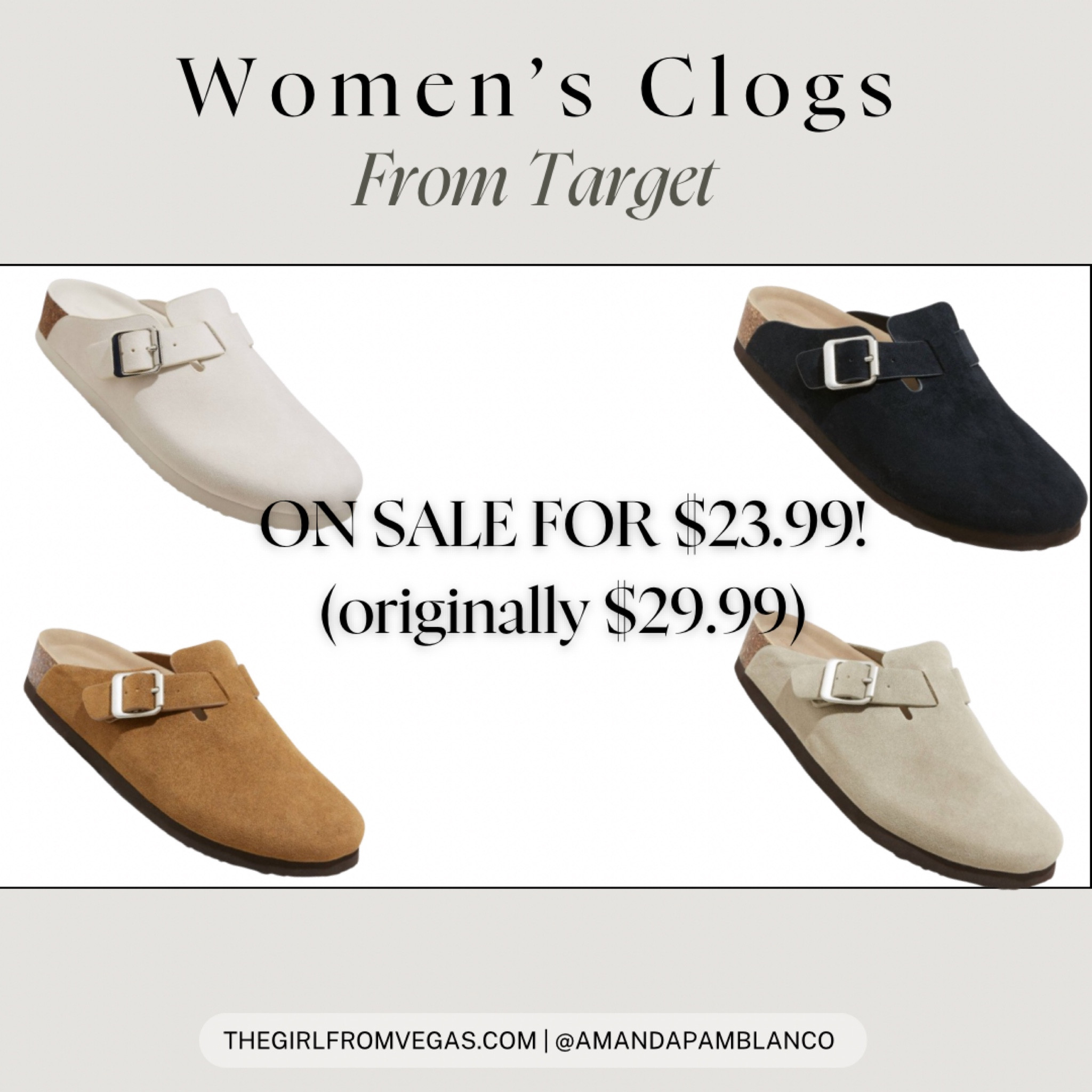 *SALE ALERT!🚨 * 

Snag these Birkenstock Boston clog dupes from Target while they last! 

On sale for $23.99 (originally $29.99)! Comes in multiple colors and perfect for your Fall outfits! 

#LTKSaleAlert #LTKShoeCrush