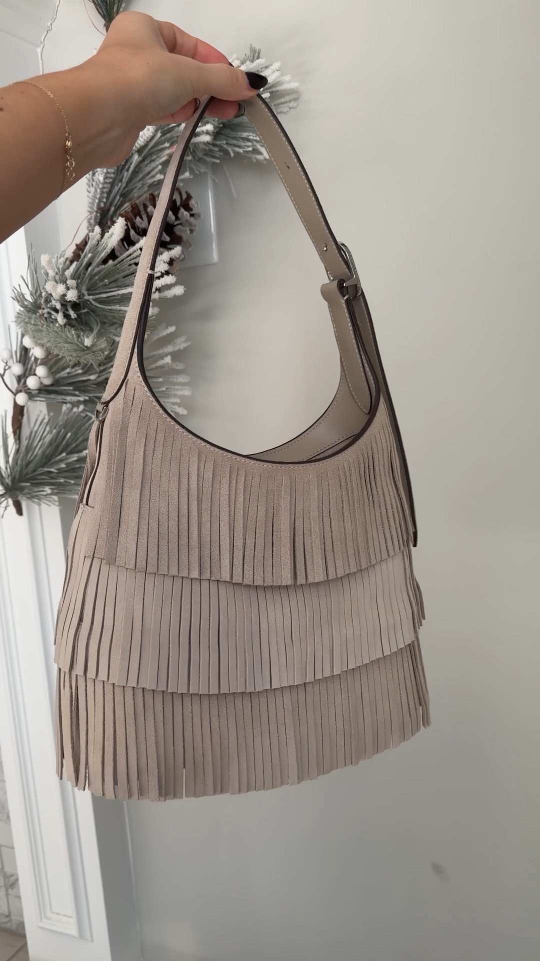 new suede fringe purse! on sale 

#LTKootd #LTKSeasonal #LTKSaleAlert