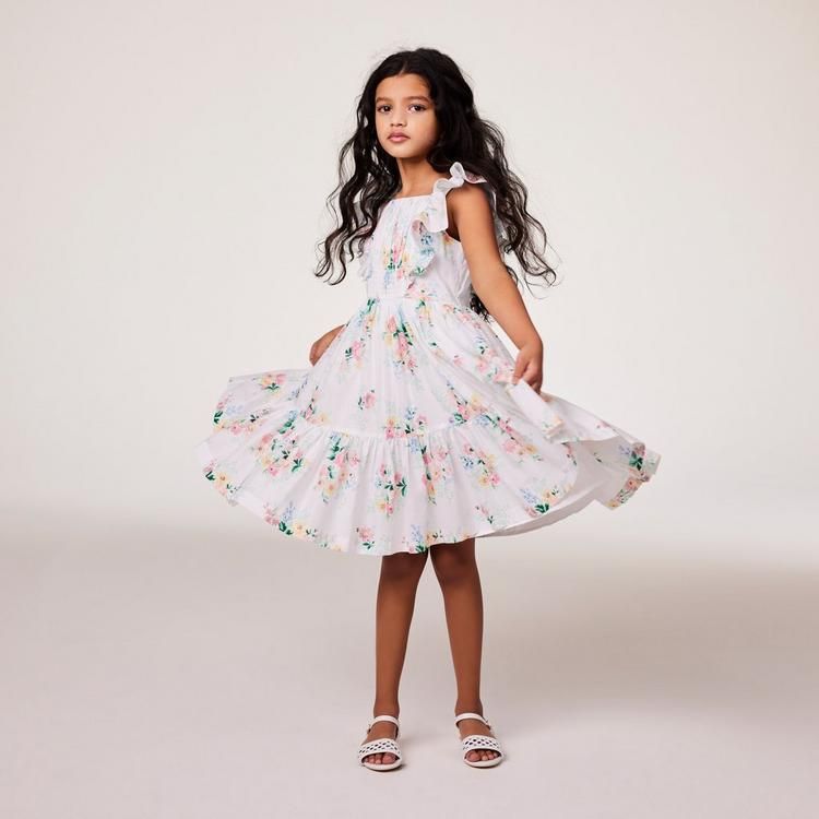 Floral Smocked Ruffle Dress | Janie and Jack