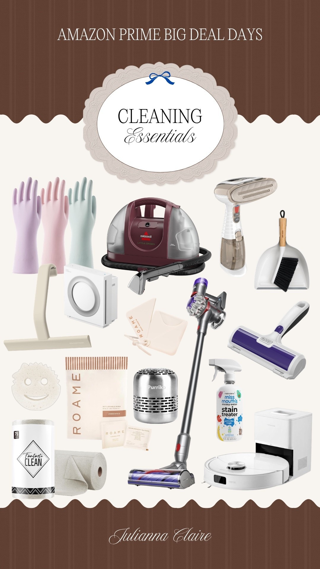 Cleaning essentials on sale for Amazon prime big deals day!