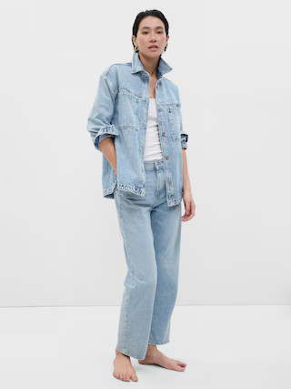 Denim Shirt Jacket with Washwell | Gap (US)