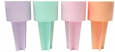 SPIKER Set of Four Beach Beverage Sand Cup Holders - New Pastel Colors | Amazon (US)