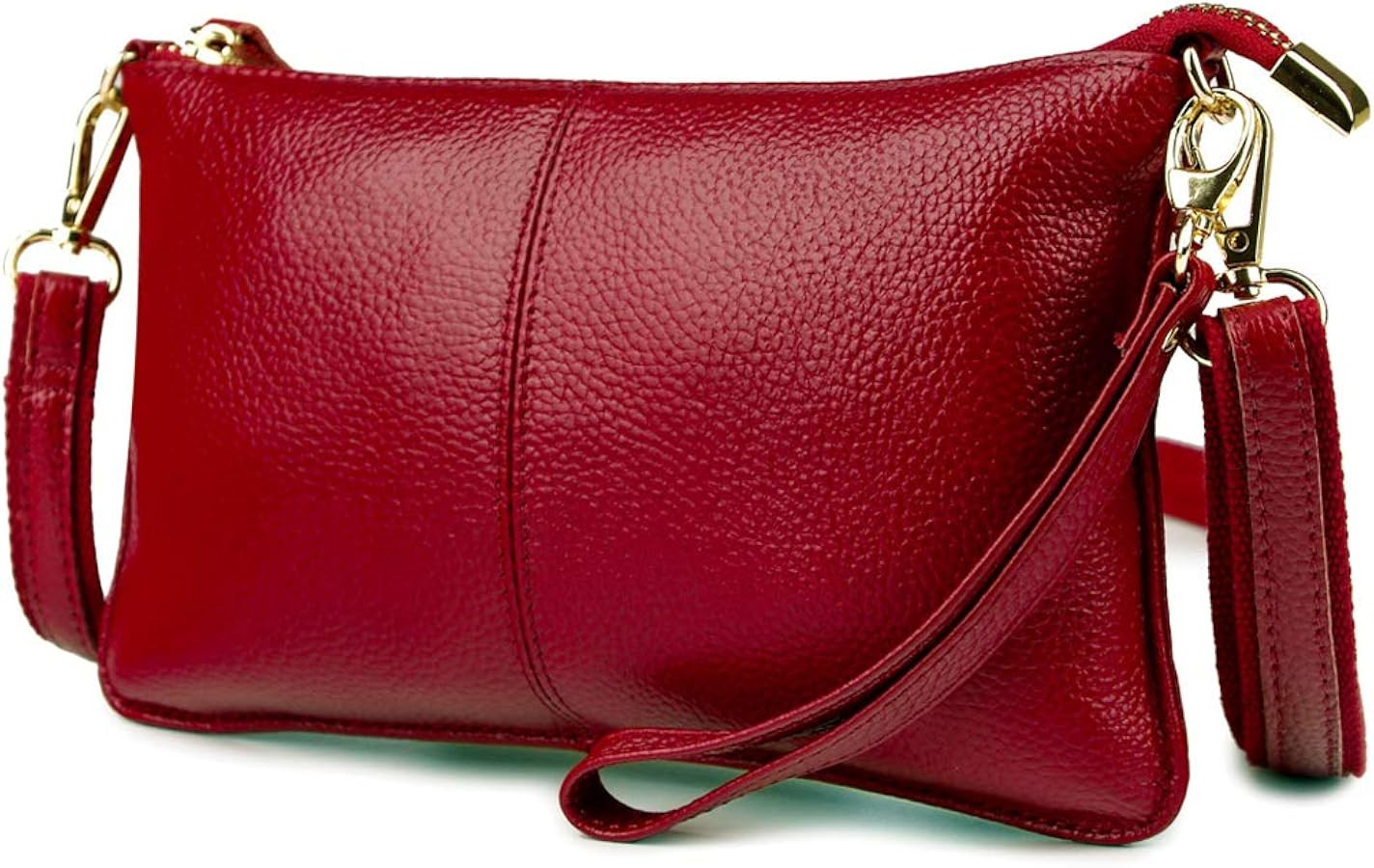 Artwell Genuine Leather Clutch Wallet For Women Wristlet Envelop Crossbody Purse Card Shoulder Ba... | Amazon (US)