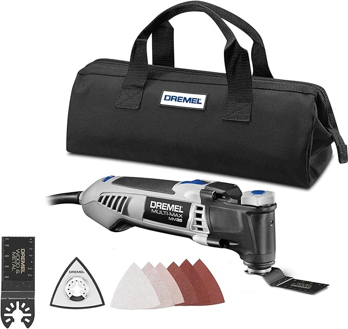Dremel Multi-Max MM35-02 3.5 Amp Variable Speed Corded Oscillating Multi Tool Kit with 8 Accessor... | Amazon (US)