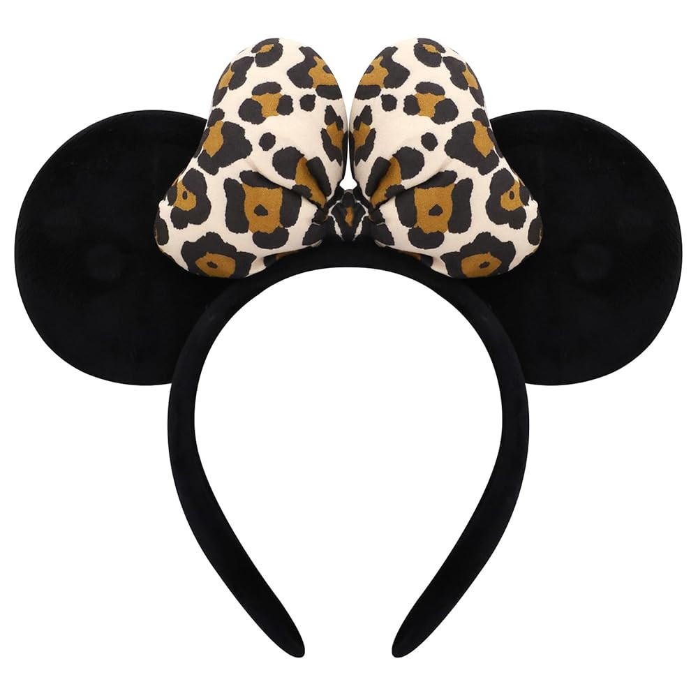 Handmade Mouse Ears Headband for Women and Girls, Polka Dot Bow Minnie Ears Costume Accessories | Amazon (US)