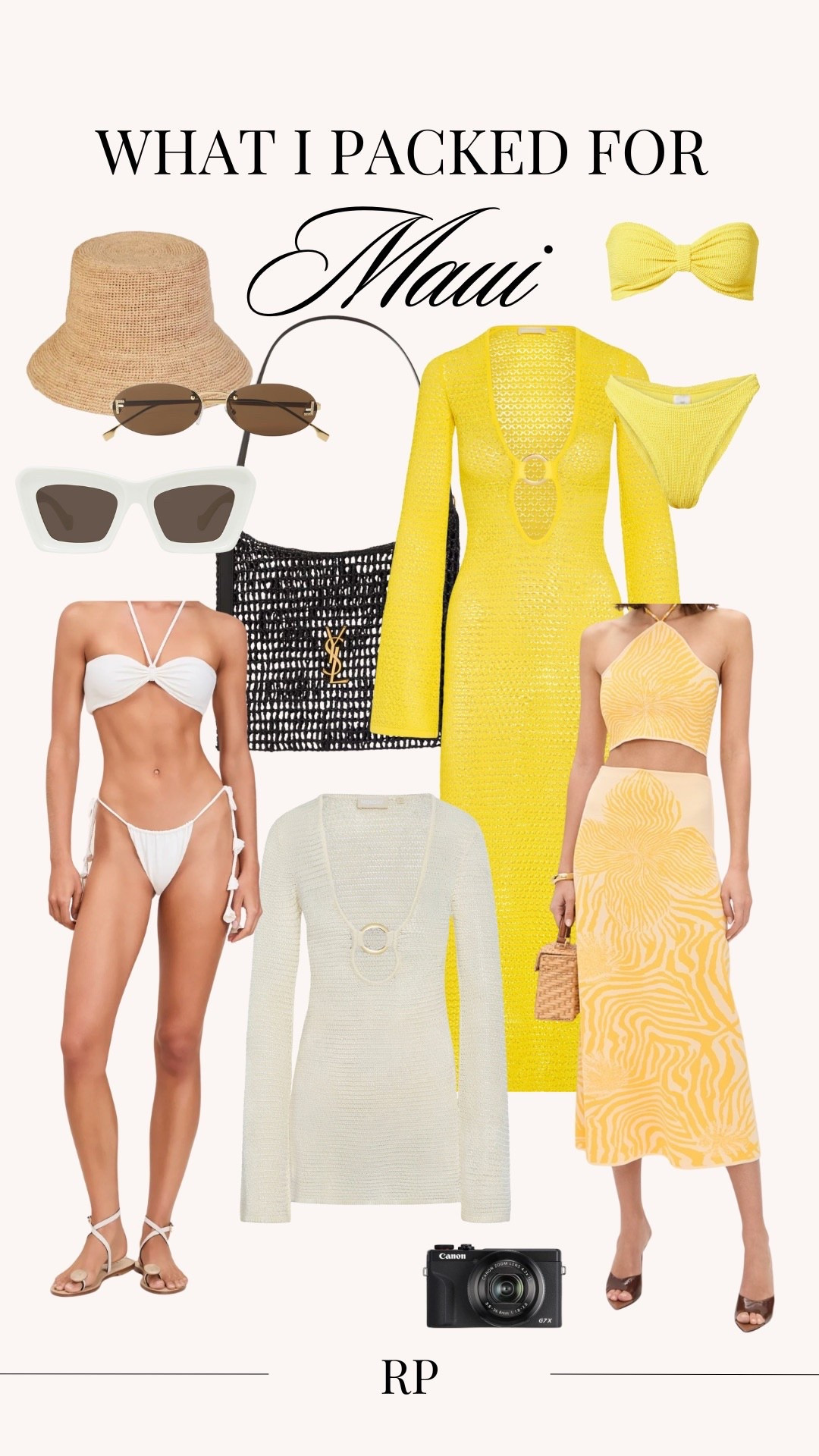 What I packed for Maui 💛🌺

#LTKootd #LTKSeasonal #LTKTravel