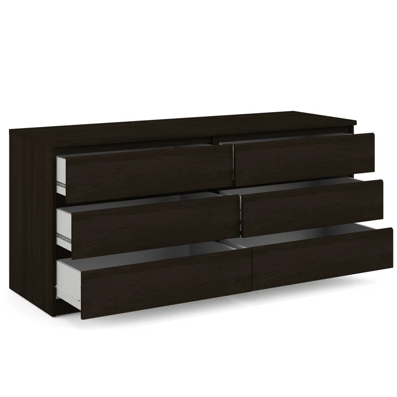 Kepner 6 Drawer 60.5" W Double Dresser | Wayfair North America
