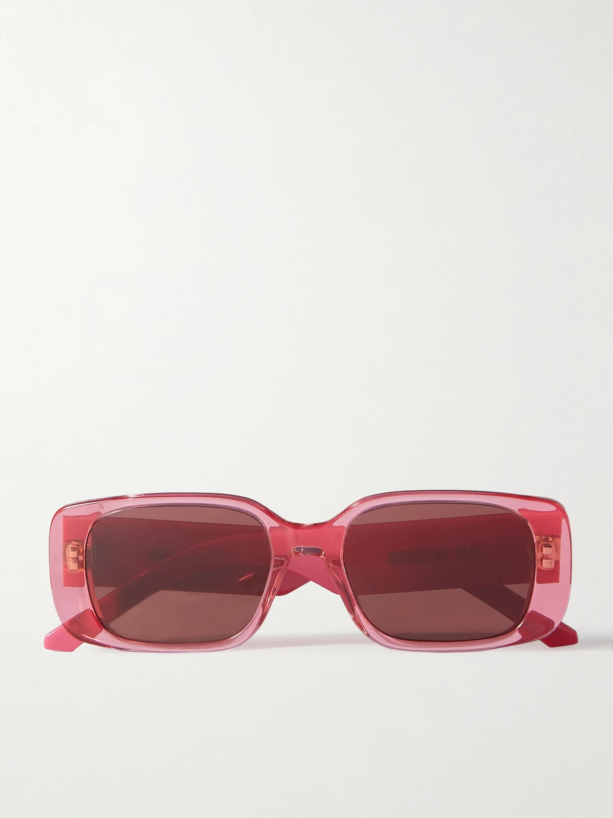 DIOR Eyewear - Wildior S2u Rectangular-frame Acetate Sunglasses - Pink | NET-A-PORTER (US)