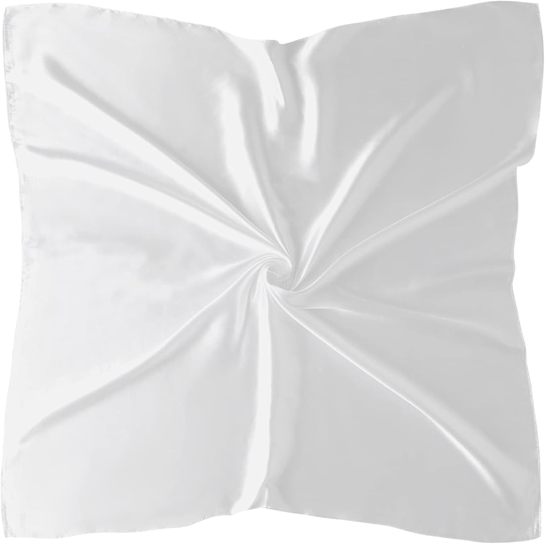 vimate 35" Square Silk Like Head Scarf - Women's Fashion Satin Scarf Bandana for Hair Wrapping at... | Amazon (US)