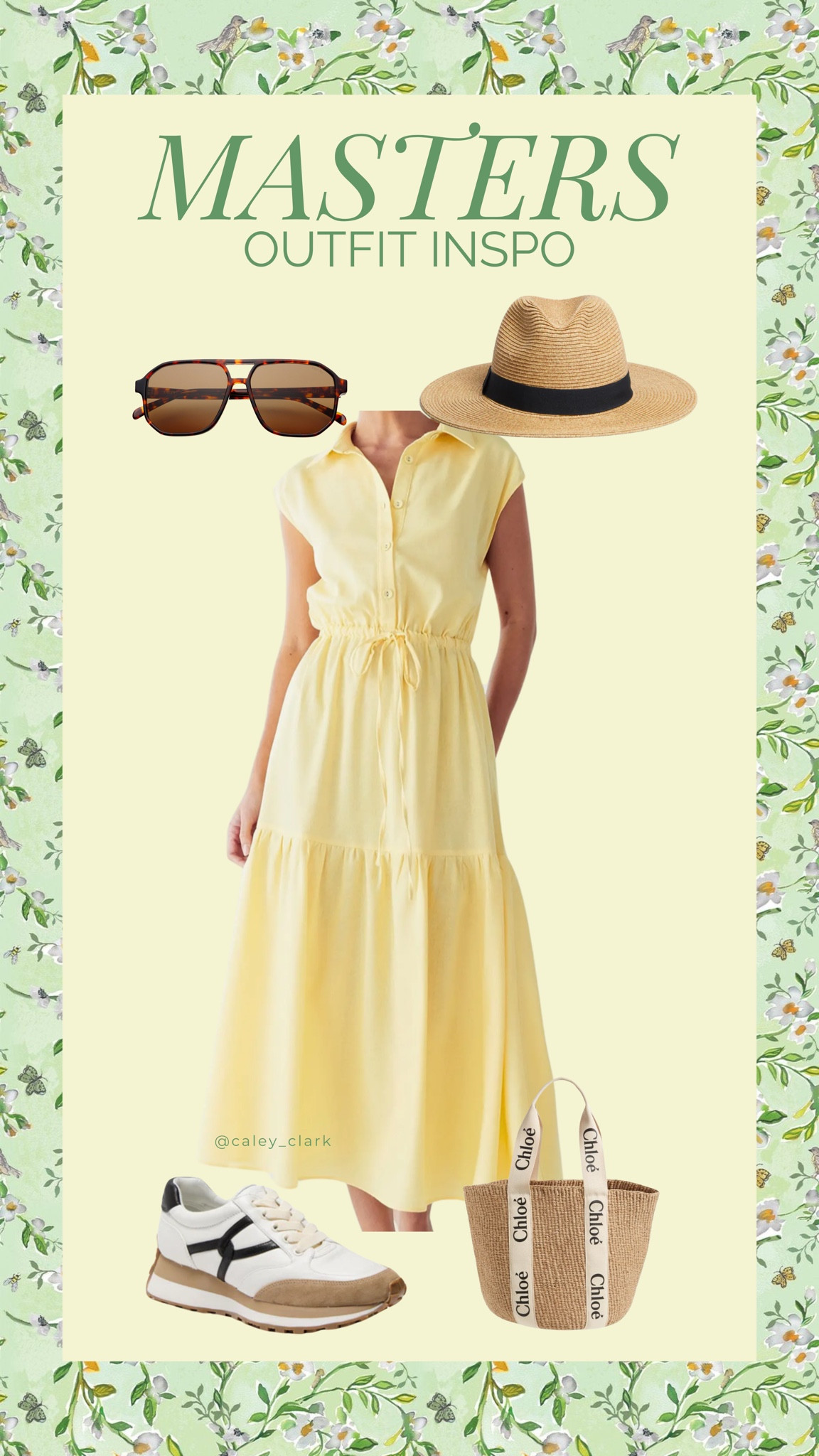 Masters golf tournament outfit inspo ⛳️💛

#LTKStyleTip 

#LTKootd #LTKgrwm
