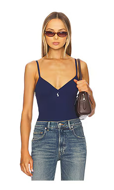 Polo Ralph Lauren Intimates Bodysuit in Navy from Revolve.com | Revolve Clothing (Global)