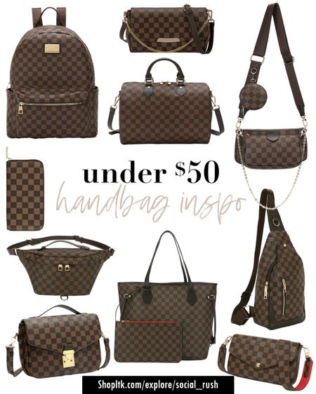Handbags Under $50, Checkered Handbags, Checkered Purses, Designer Dupes Under $50, Designer Handbag Dupes, Designer Inspired Dupes, Designer Inspired Handbags, Purses Under $50 #dupes #handbags

#LTKunder50 #LTKstyletip #LTKunder100