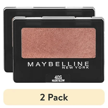 (2 pack) Maybelline Expert Wear Eyeshadow Makeup, Nude Glow | Walmart (US)