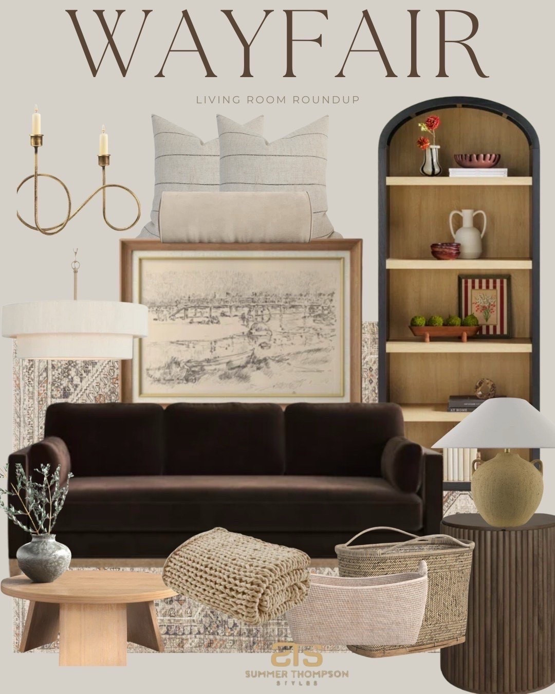 Rounded up my favorite Wayfair finds to create a warm, cozy, timeless living room filled with soft textures, earthy neutrals, and clean modern lines.🤎 

#livingroomgoals #wayfairfinds #neutralhomedecor #livingroominspo #cozylivingroom #interiordesignideas #wayfairstyle #homedecorroundup #moderntraditional #styledbysummer #summerthompsonstyles 



#LTKdayinmylife #LTKHome #LTKU