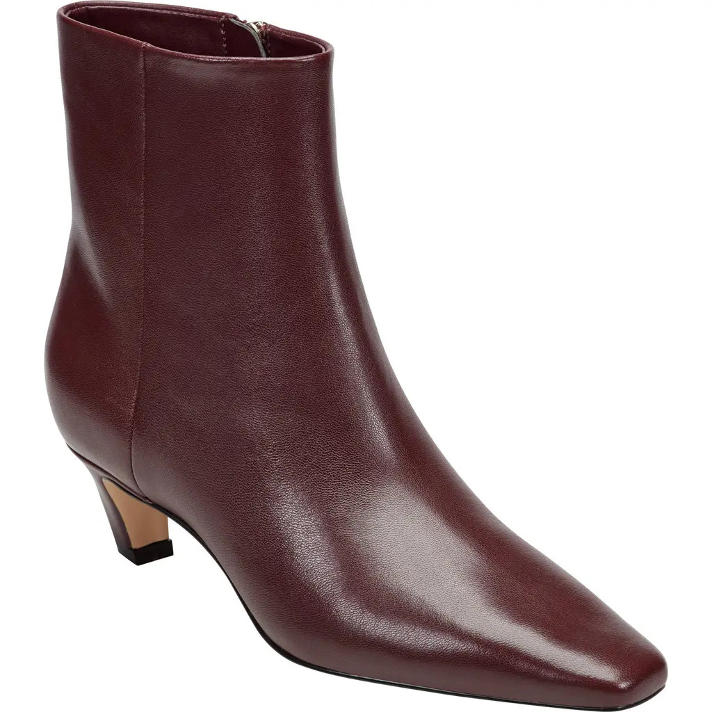 Marc Fisher LTD Danai Kitten Heel Bootie in Dark Red at Nordstrom, Size 8 | Nordstrom