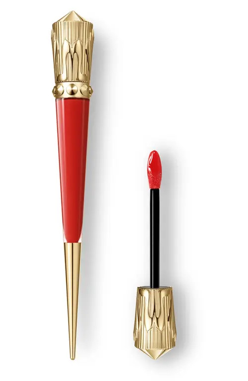 Christian Louboutin Rouge Stiletto Vinyl Gloss in Fire Red at Nordstrom | Nordstrom