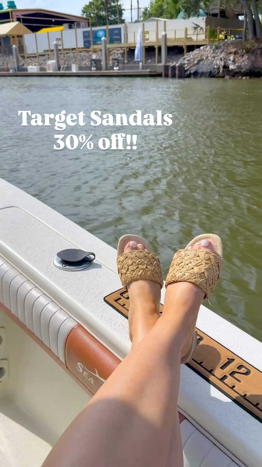 Target sandals Memorial Day sale! 30% off! 





Summer shoes 
Resort wear 
Vacation outfit
Beach outfit 
Summer outfit 
Woven sandals 
Target style 
Target finds 
Target deals

#LTKootd #LTKSaleAlert #LTKSeasonal