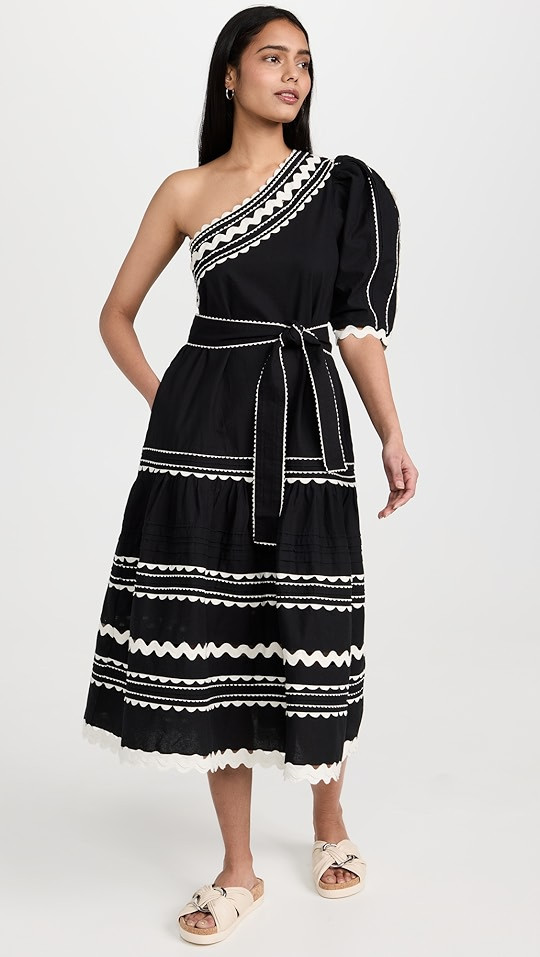 Ryleigh Rickrack One Shoulder Dress | Shopbop