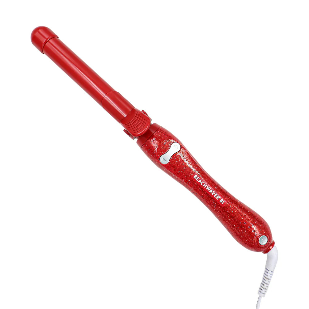 Beachwaver B1 - Red Glitter | Beachwaver Co