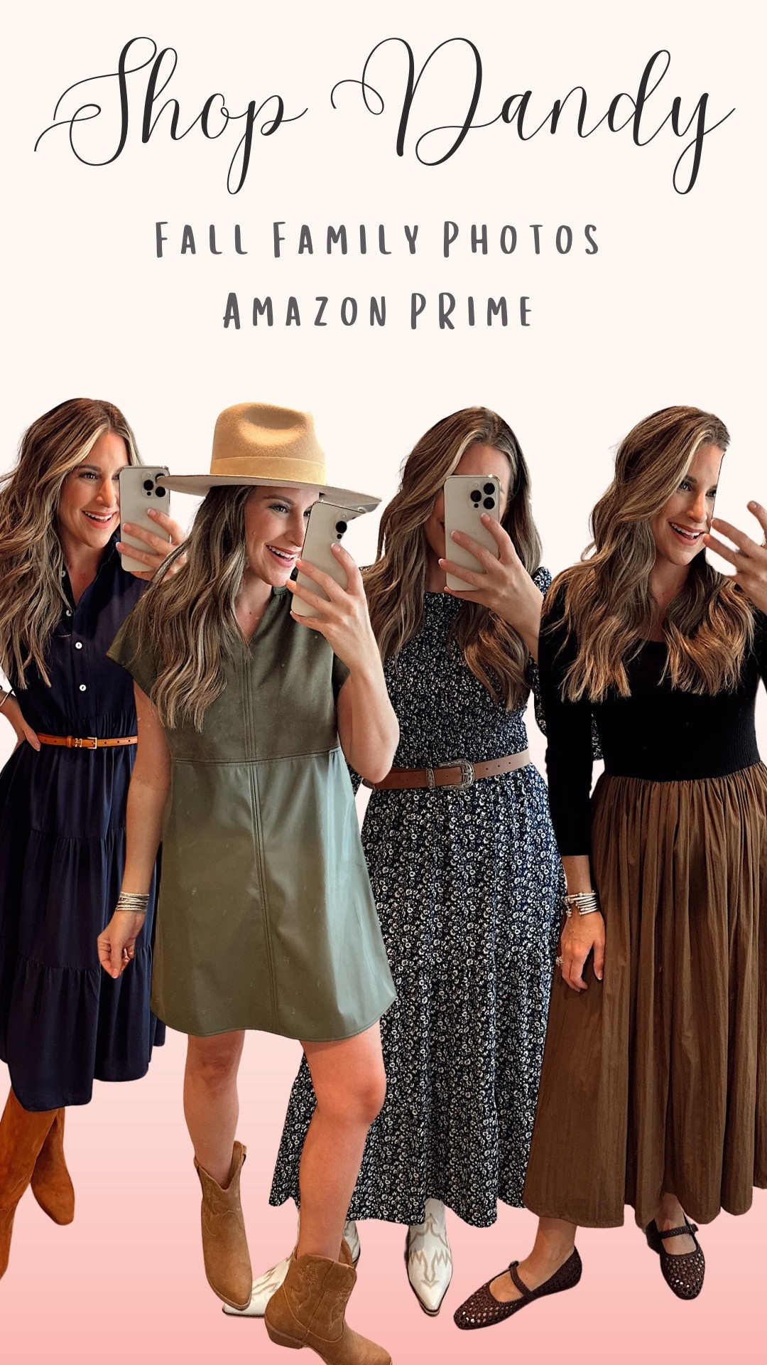 Such cute styles for Fall family photos! I love the deep neutrals. So easy to style the family. These are all from Amazon!

Shop dandy, fall outfit, fall dress, maxi dress, family photo outfit 

#LTKFindsUnder50 #LTKStyleTip #LTKFindsUnder100