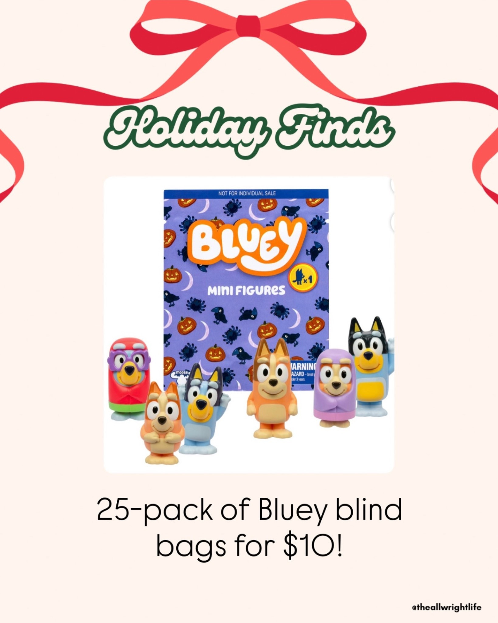 A clearance fund that won’t last long!  They’re individually wrapped, so you could split them up between multiple kids as well. 

Gift ideas for toddlers
Christmas gifts for toddlers
Gift ideas for little kids
Christmas gifts for little kids


#LTKGiftGuide #LTKKids #LTKCyberWeek